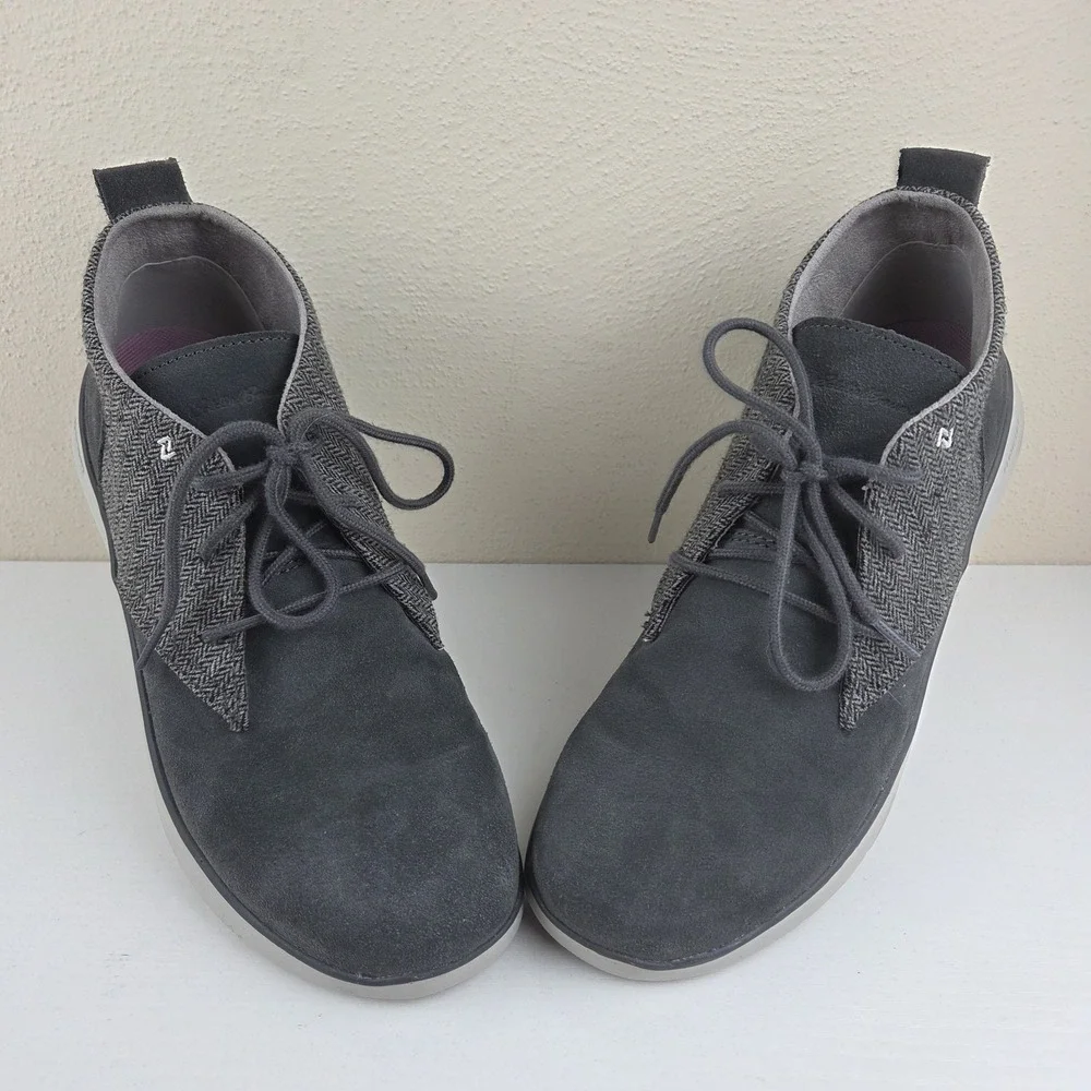 Eddie Bauer Atlas Cloudline Chukka Boots Womens‎ 9.5 Gray Suede Outdoor